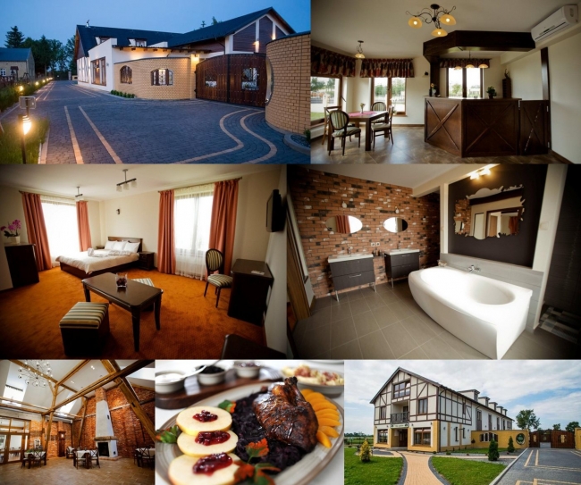 Cedrowy Dworek, Cedry Wielkie