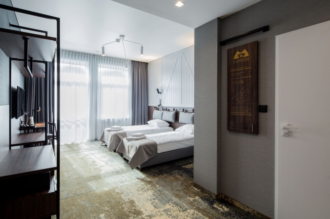 Hotel J.J. Darboven, Rumia