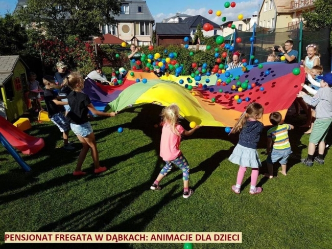 Pokoje Fregata, Dąbki