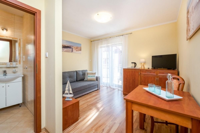 Pokoje Fregata, Dąbki