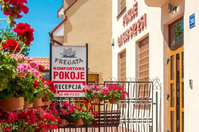 Pokoje Fregata, Dąbki