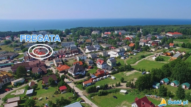 Pokoje Fregata, Dąbki