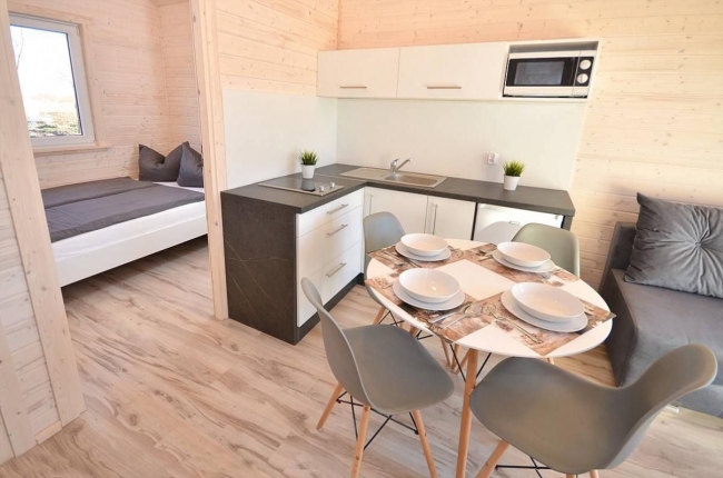 DOMKI RAJSKIE PIASKI, Dąbki